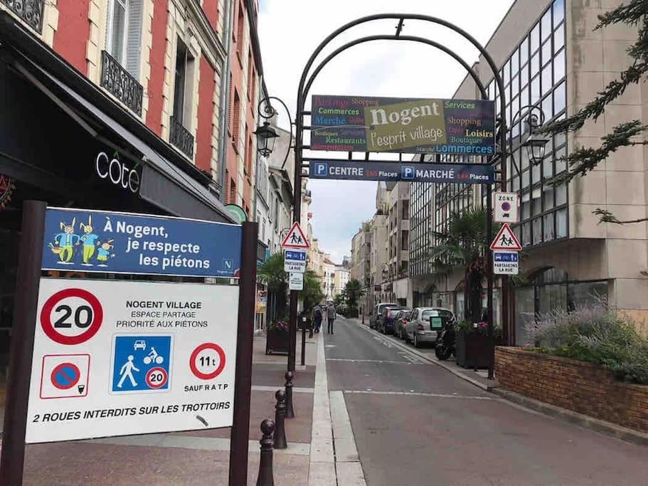 Aux Portes De Paris , Un 3 Pcs Bien Amenage Nogent-sur-Marne Bagian luar foto